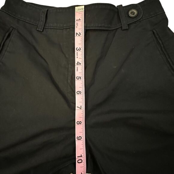 Piazza Sempione ~ Womens Black Kate Pants ~ Made in Italy ~ size 2 ~ cuffed hem - Picture 7 of 10